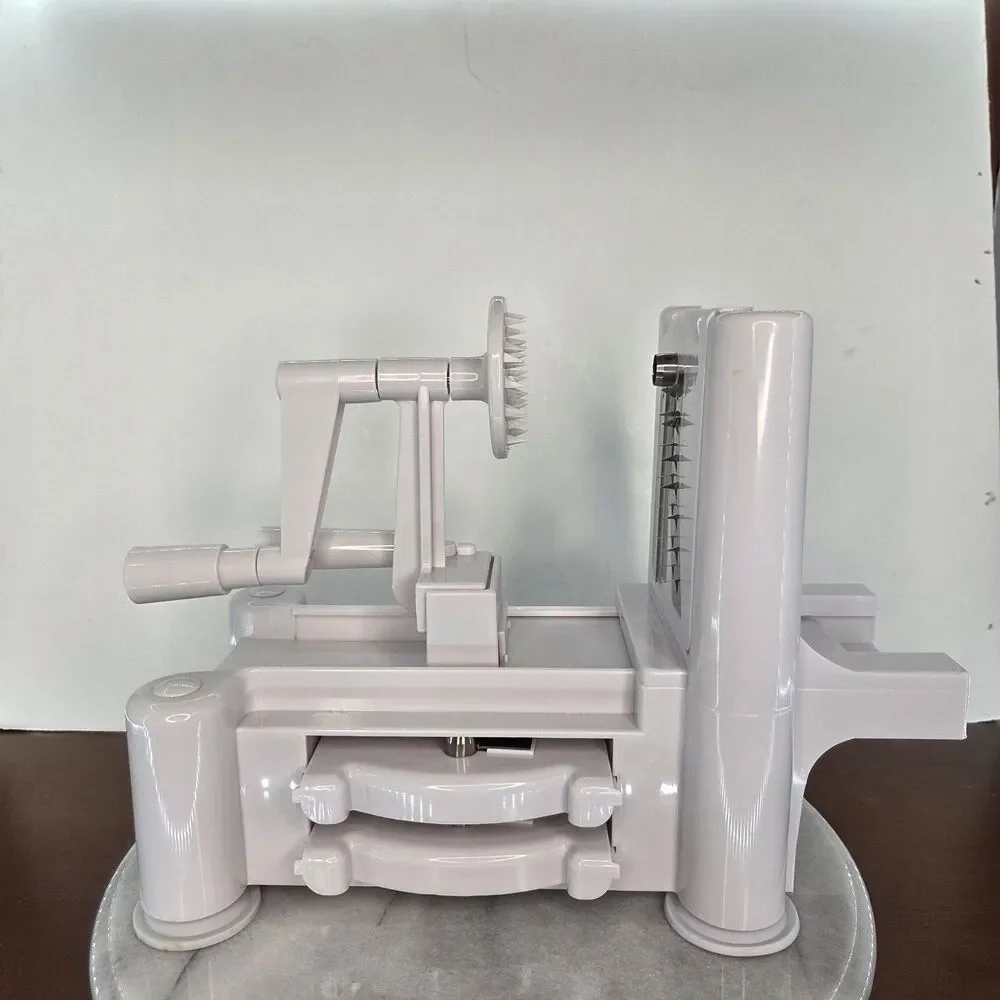 Sur La Table Vegetable & Fruit Spiral Slicer 3 Blade Manual Spiralizer Kitchen